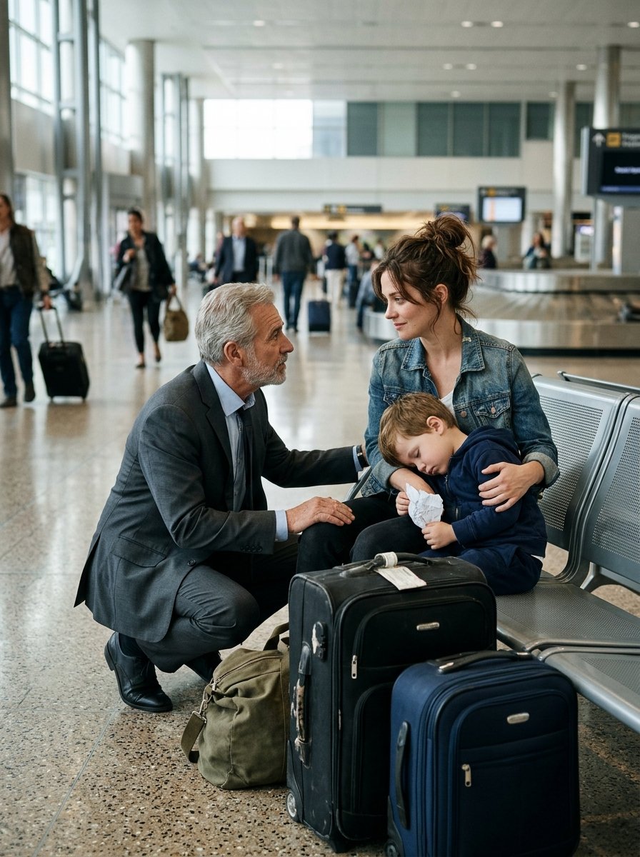 At JFK Airport, I Discovered My Widowed Daughter-in-Law Was Hiding Something From Me.