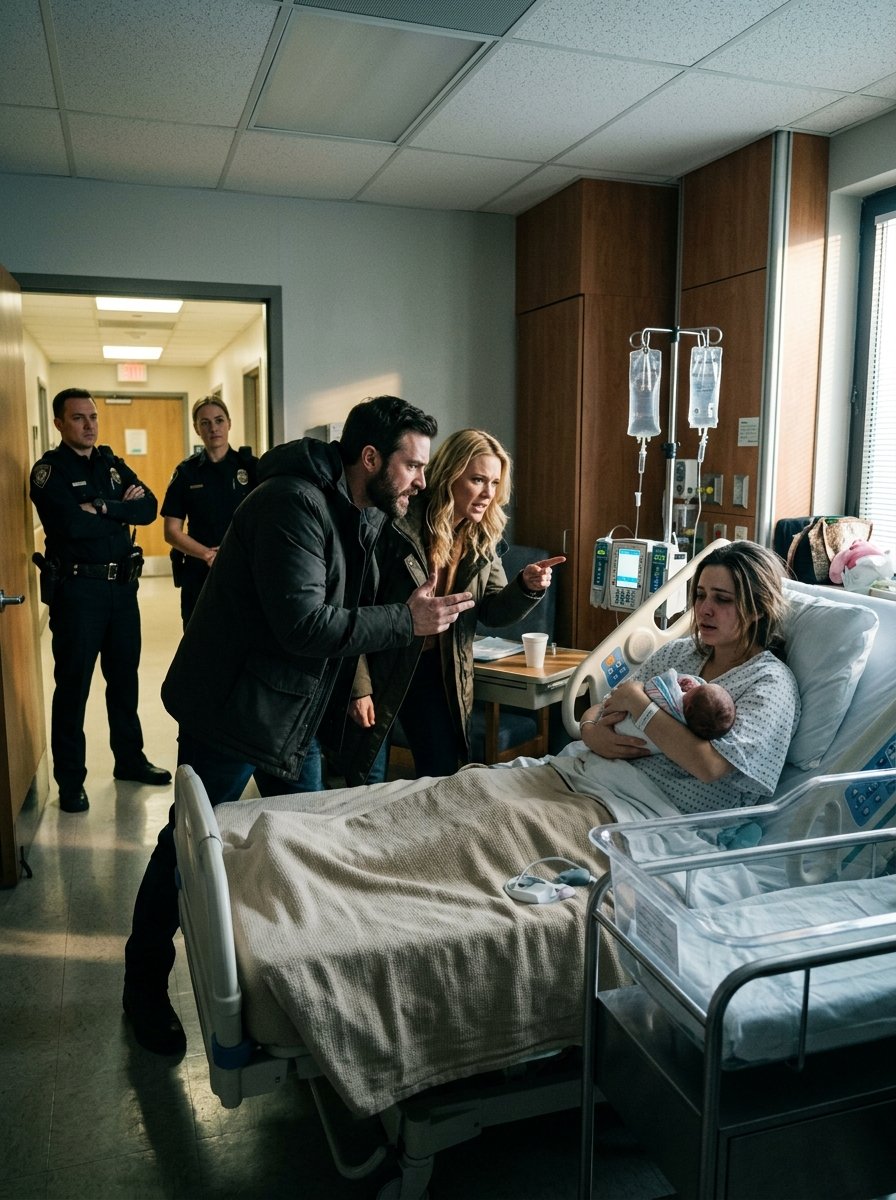 My Ex-Husband Stormed Into My Hospital Room After I Gave Birth. Then a Sealed Folder Changed Everything