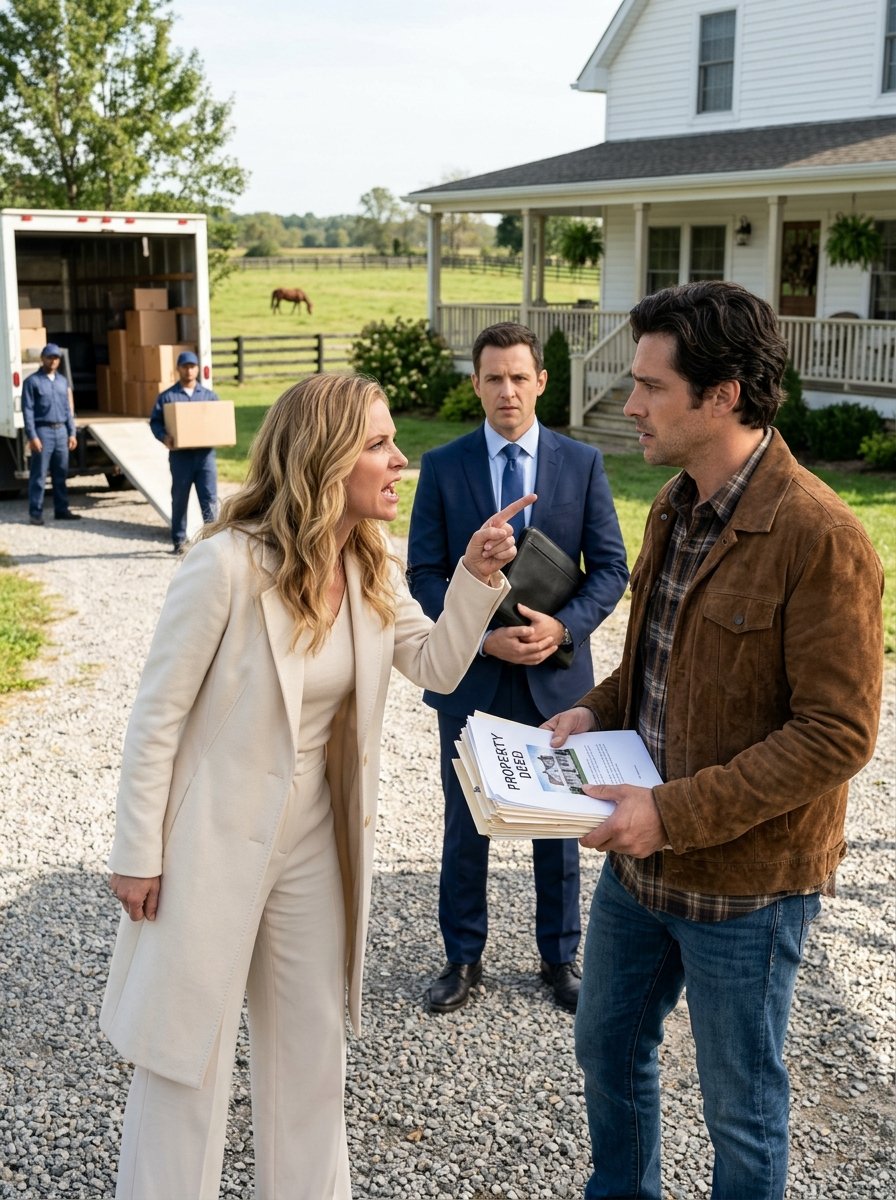 My Sister Showed Up With an Attorney and Moving Trucks, Claiming Our Parents’ $1.2 Million Ranch. I Said, “Good Luck With That.”
